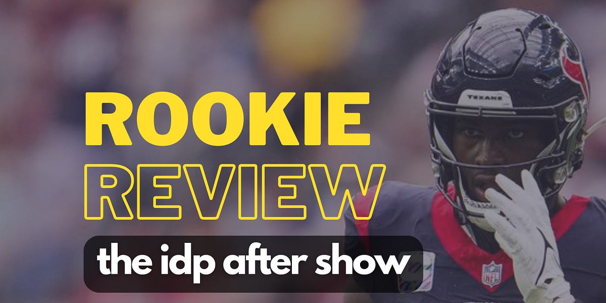 Reviewing the Top IDP Rookies of 2023 by Jeff Pomazal