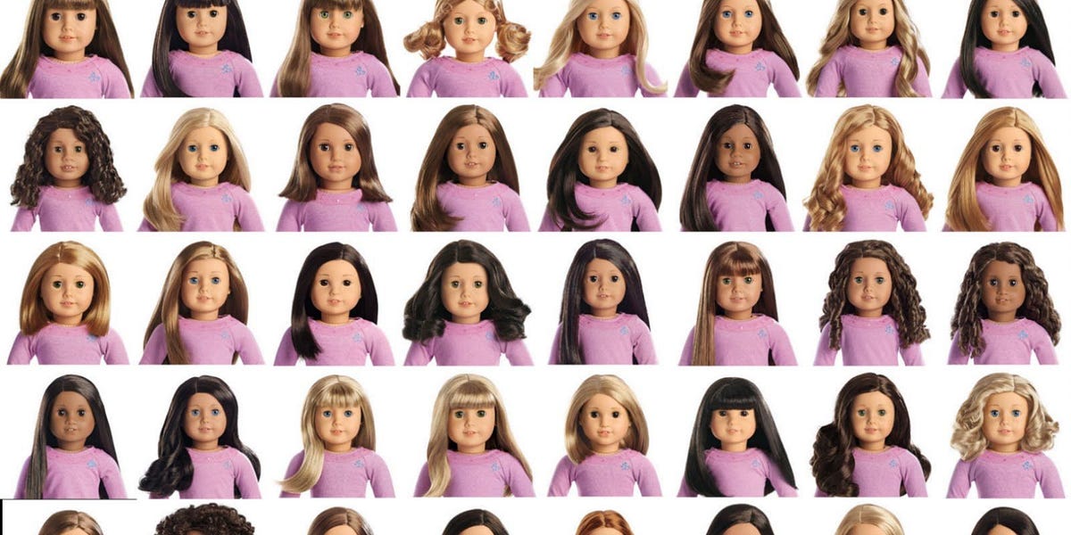 American doll look alike hot sale