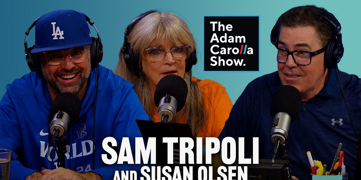 Comedian Sam Tripoli + The Brady Bunch's Susan Olsen