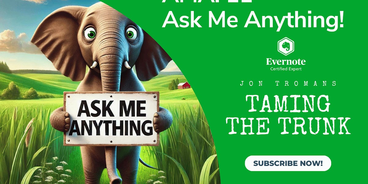 AMA 11: Storing code snippets in Evernote does keep notes offline on