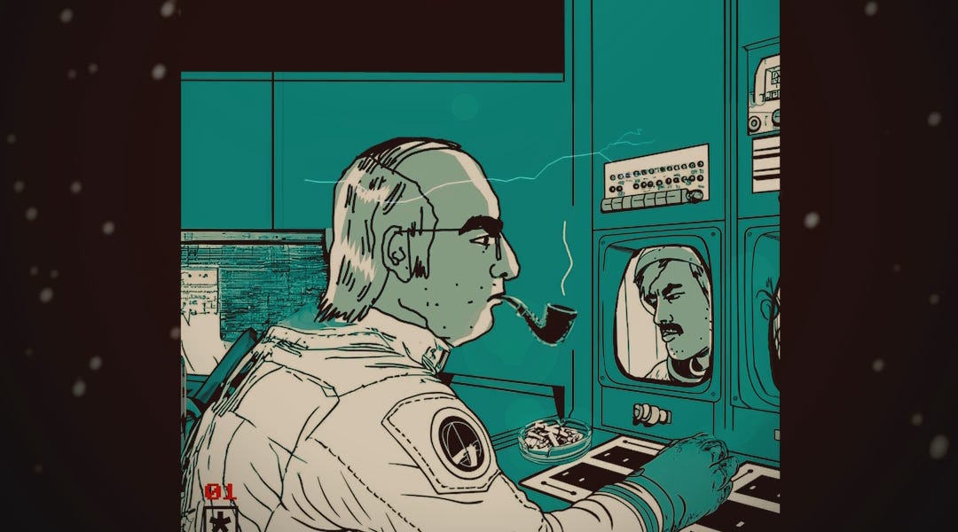 Space 1982 finally ready to launch - by Modern Toss Space 1982 finally ready to launch - by Modern Toss