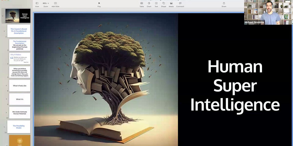 Recording #1: Human Super Intelligence Track Of AI Thought Leader School