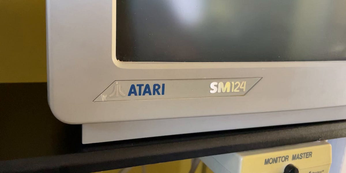 Removing Protective Film from SM124 Monitor