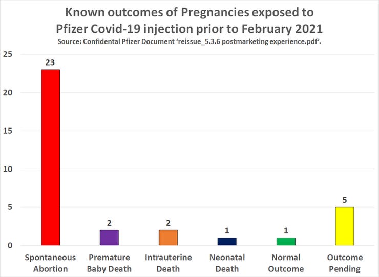 Of 29 Pregnant Women Who Got Pfizer’s
BioWeapon Only One Had A Baby That Lived
 https://viralimmunol...