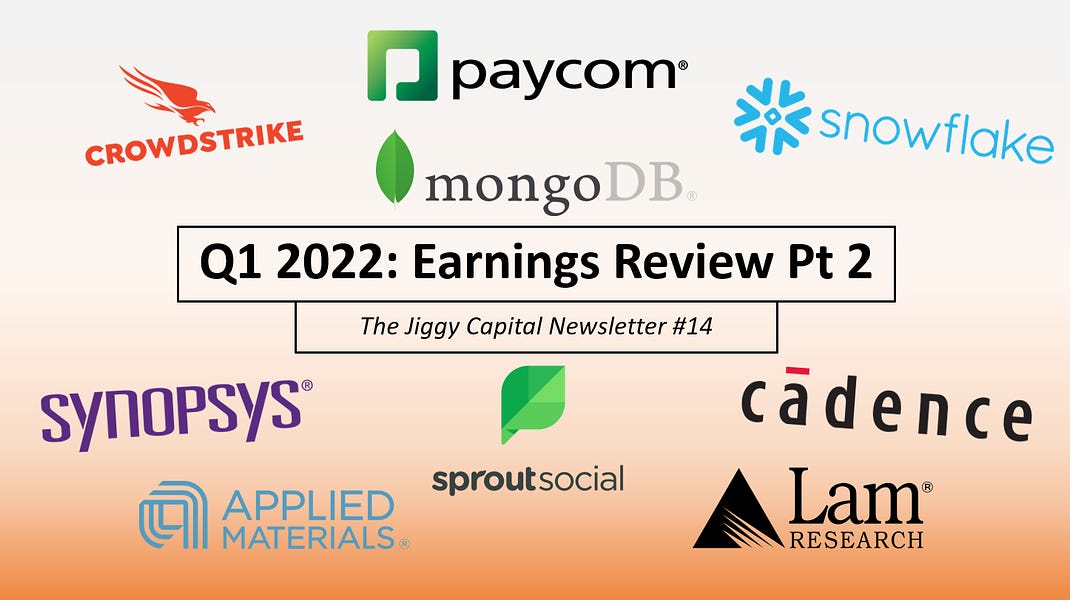Q1 2022: Earnings Review Part 2
