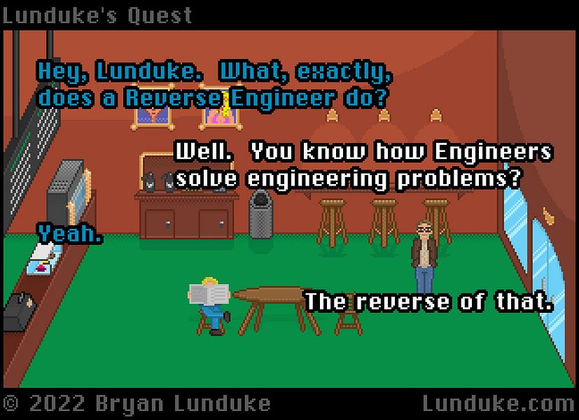 What does a Reverse Engineer do?