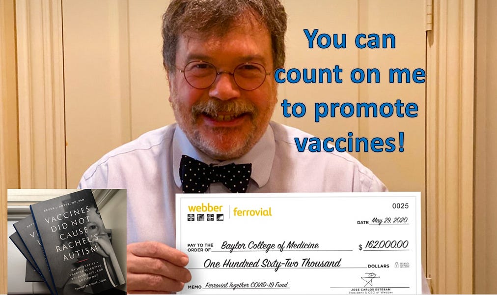 Why Does Peter Hotez Think We Are Mass Murderers?