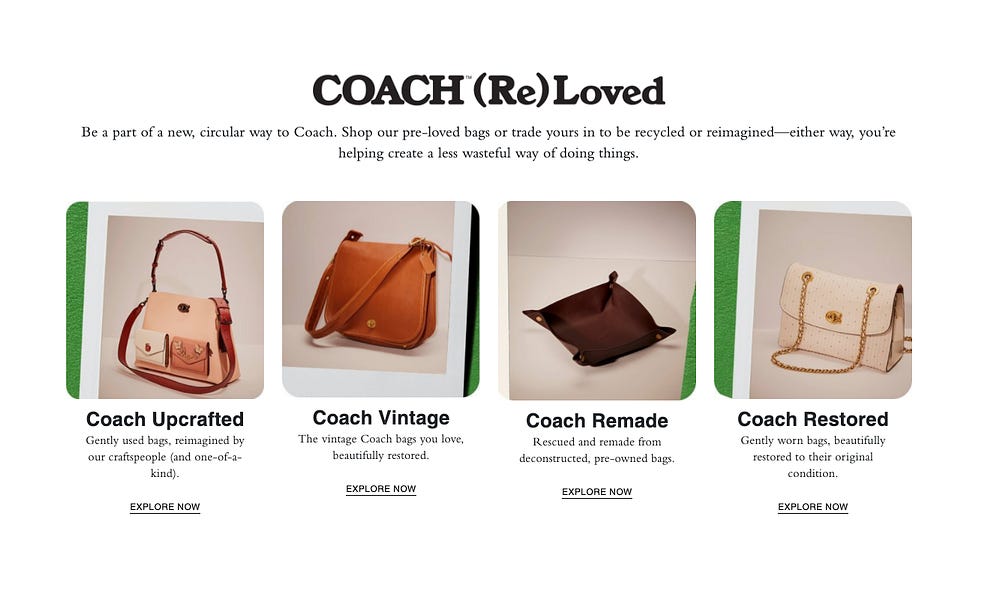 Your Coach bag is ugly but that's not even the problem