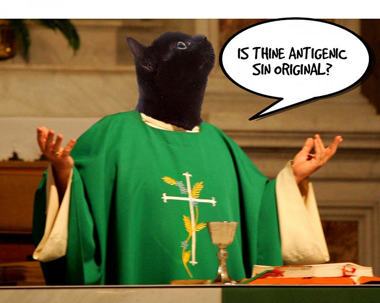 more jersey switching: "original antigenic sin" now discussed in mainstream media