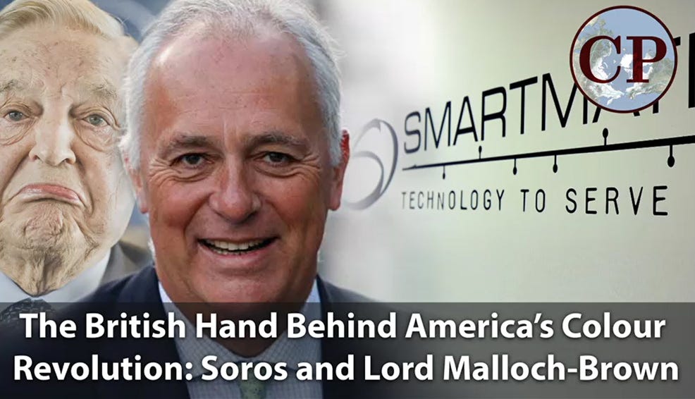 Lord Malloch Brown and Soros: The British Hand Behind the US Coup Revealed
