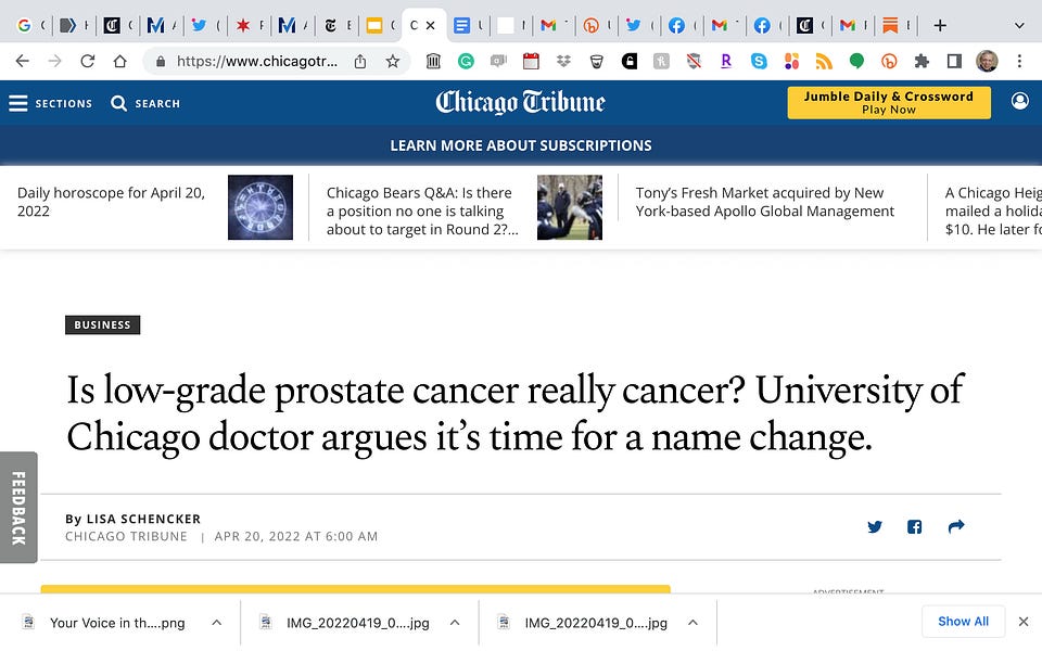 My 15 seconds of fame - by Howard Wolinsky