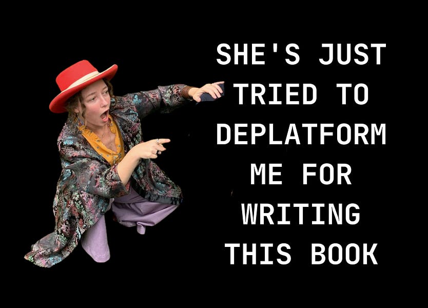 BREAKING: Keri Smith just tried to get me deplatformed on Twitter for posting this book
