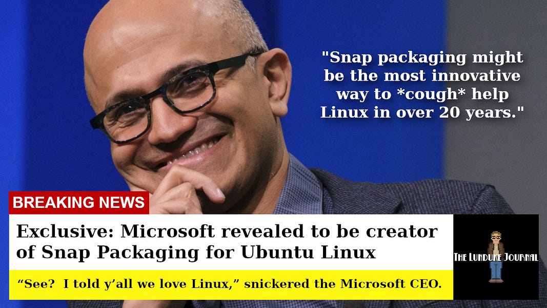 Exclusive: Microsoft revealed to be creator of Snap Packaging for Ubuntu Linux