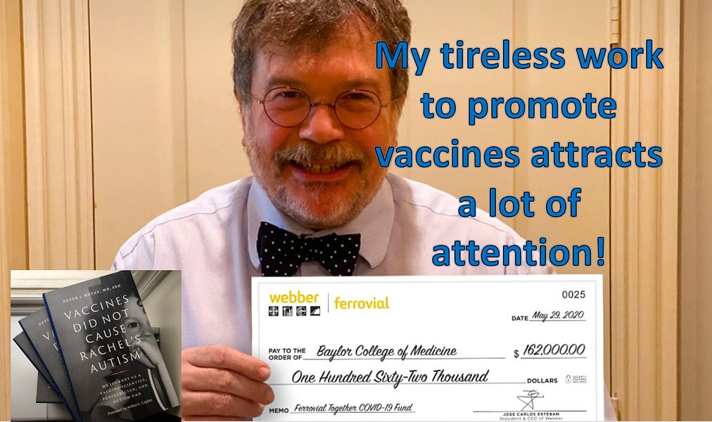 The sad story of how the unhealthy father of an autistic child became the leading advocate for vaccine tyranny.