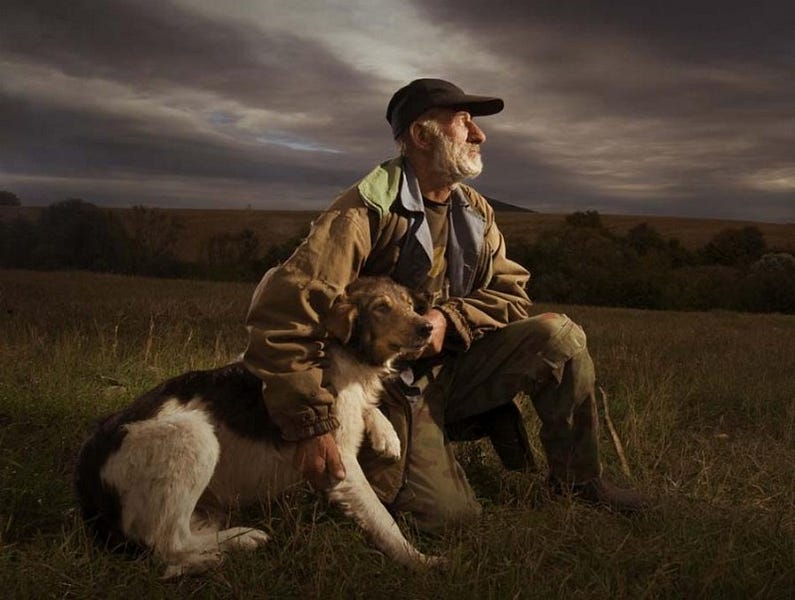 A Man And His Dog