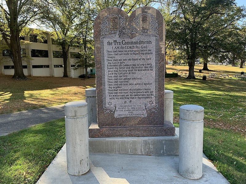 Arkansas' Luciferian Ten Commandments