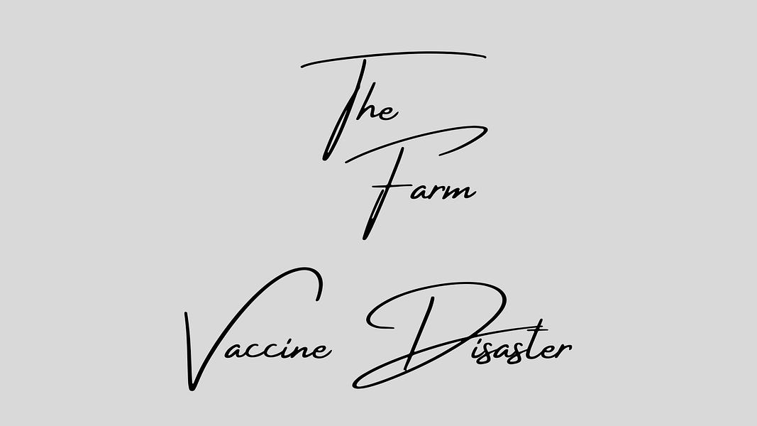 Vaccine Disaster: The Beginning