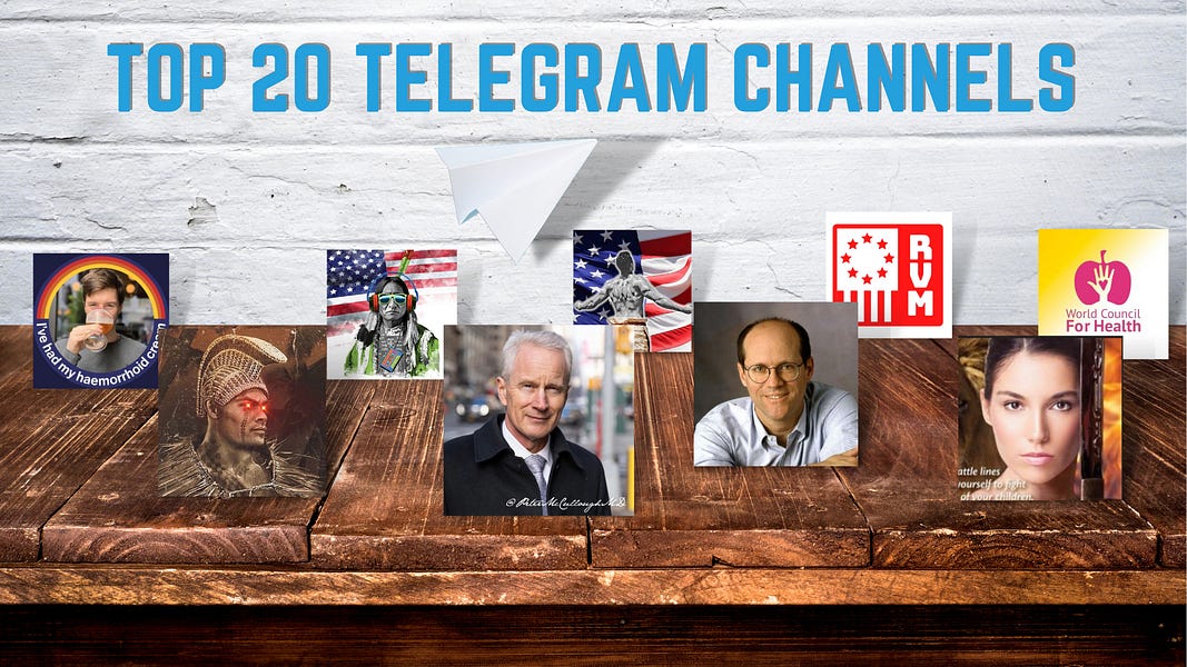 The Top 20 Telegram Channels to Follow