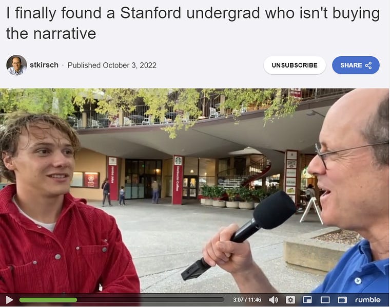 Signs of intelligent life on the Stanford campus