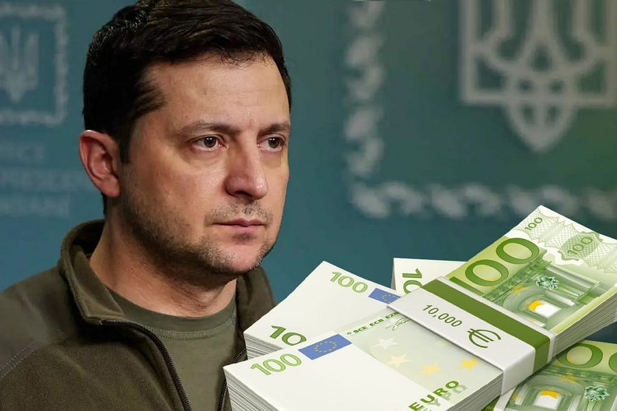Money Pit: Zelensky signals intent to default on tens of billions in foreign debts