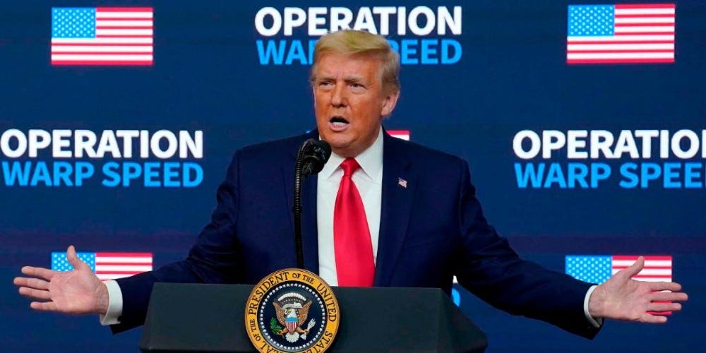 As Predicted, They're Blaming Donald Trump for the Vaccines Being Unsafe and Ineffective