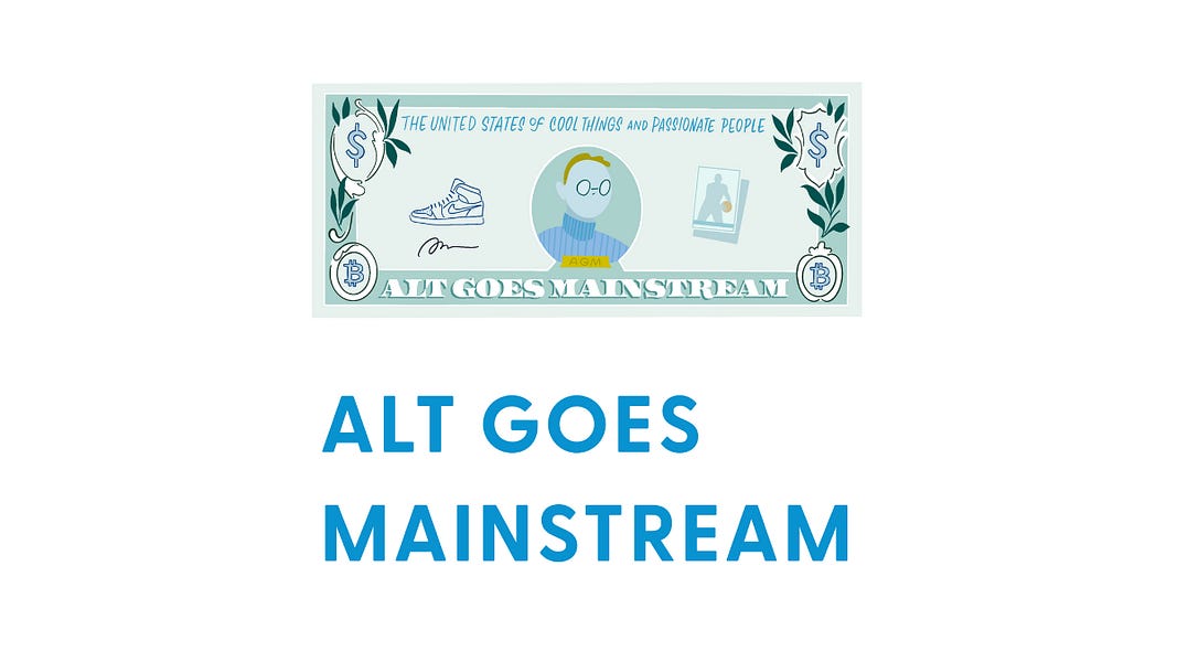Alt Goes Mainstream: 2 years in and what's next