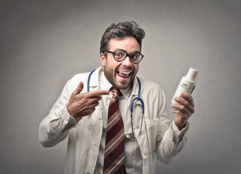 DOCTORS LIE LIKE MECHANICS THAT SCAM LITTLE OLD LADIES WHO TRUST THEM!