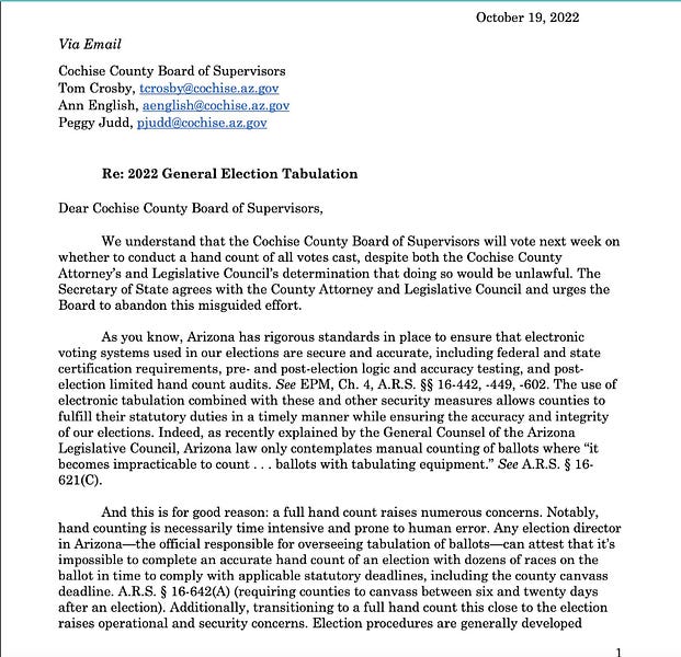 Is Arizona "In the Box" Again for Democrats? Katie Hobbs Trying to Sue Those Who Want Real Count!