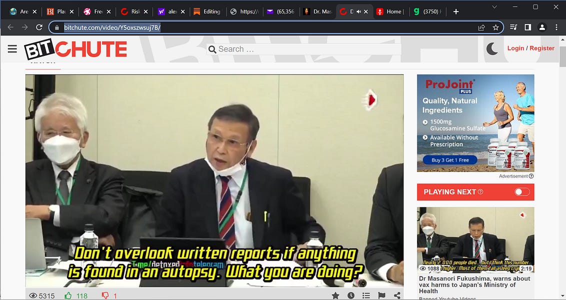 BOOM!: Japanese Professor says it like it is: the COVID mRNA gene injection vaccine is fraud bull sh*t! I cannot find medical doctors or professors or scientists with seeds this Japanese doctor has!