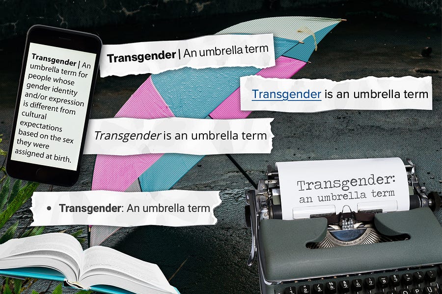 The Transgender Umbrella Casts Its Shadow Over Gender Nonconformity