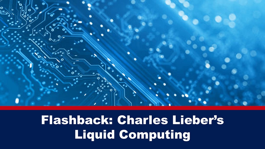 "Vaccine" Nanostructures & Charles Lieber’s Liquid Computing
