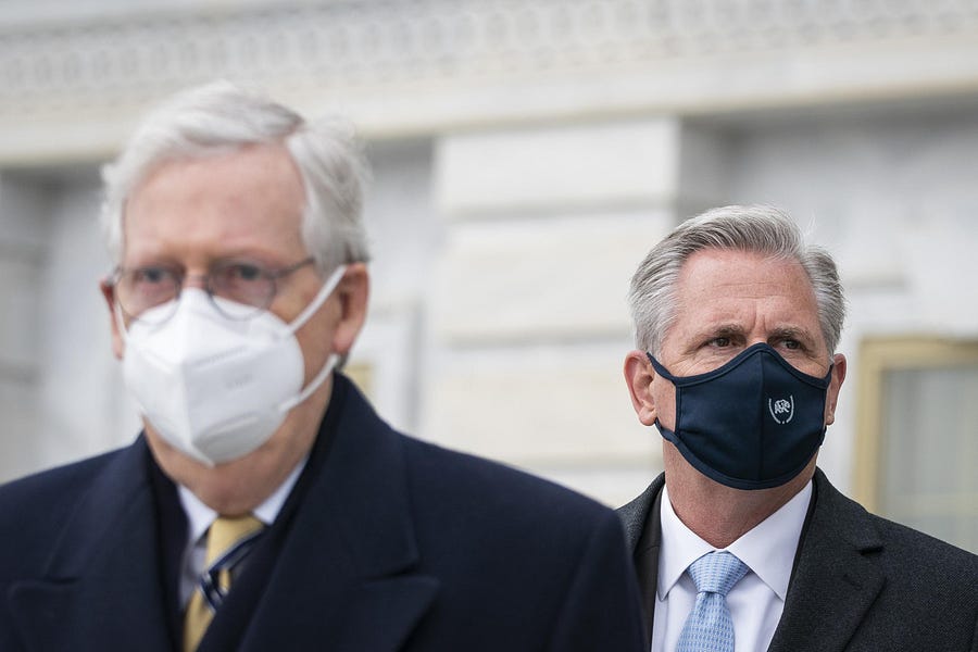Controlled Opposition: the problem is McConnell and McCarthy, not Trump or DeSantis