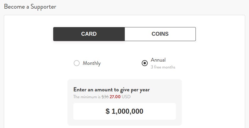Some fun, 1 day only perks for Lunduke Journal Founding Members!