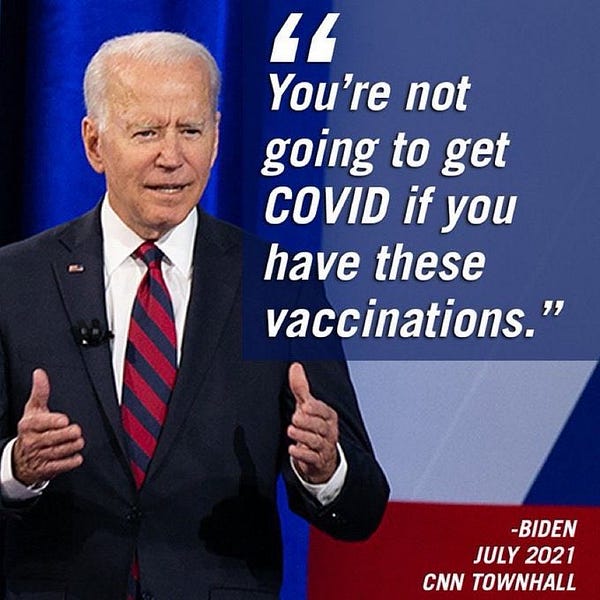 Pfizer Fail: Biden gets COVID, despite taking four mRNA miracle cure shots 
