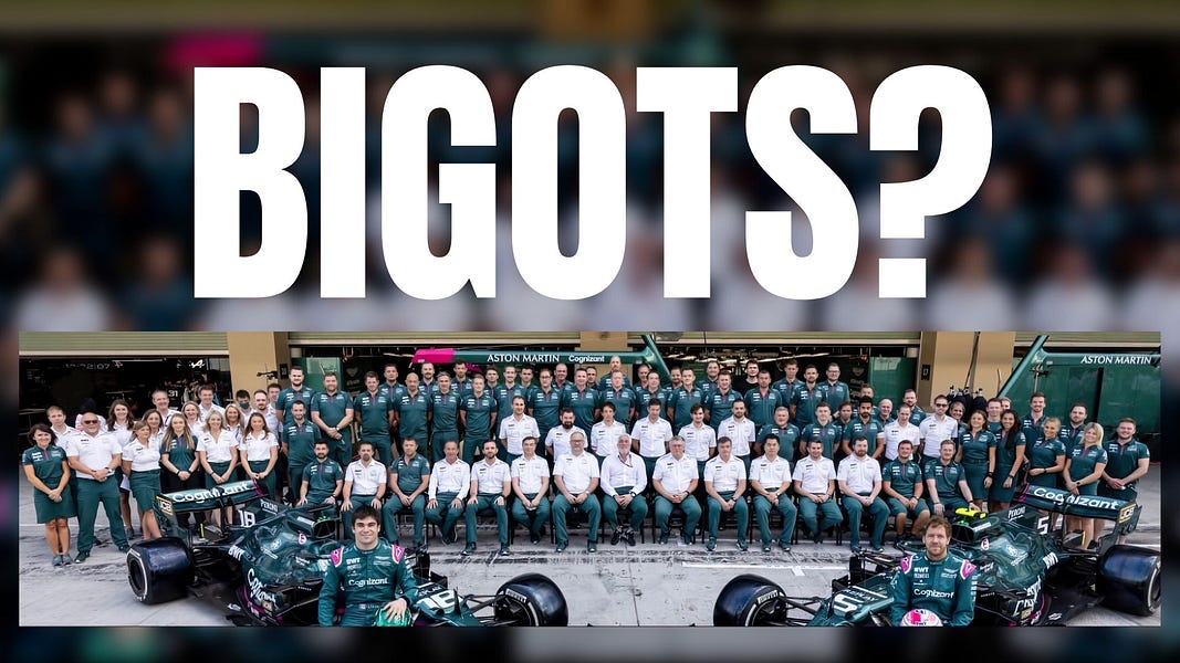 Is Aston Martin F1 Bigoted?