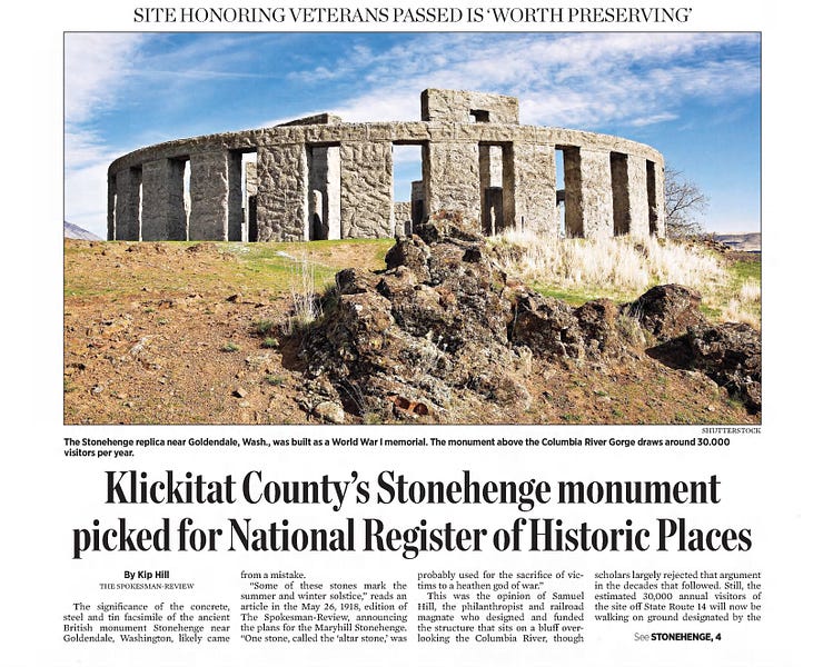 Maryhill Washington Stonehenge