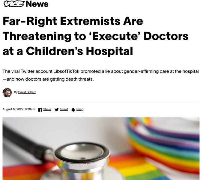 Stochastic Terrorism? Rules for Thee But Not For Me