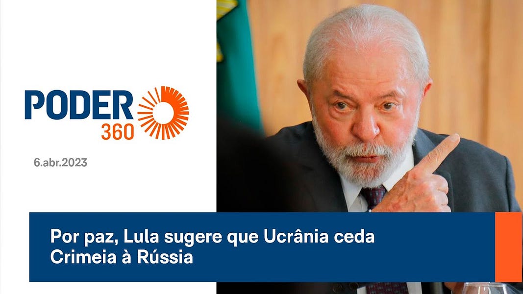 "Even Zelensky can't want it all": Lula suggests Ukraine cede territory to Putin