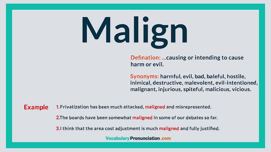 Introducing the "Foreign Malign Influence Center"