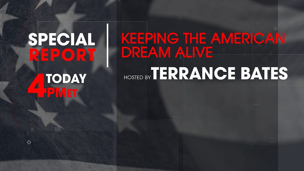 FATE OF THE AMERICAN DREAM SUBJECT OF MAJOR TV SPECIAL AIRING TODAY AS AMERICANS CONTINUE TO STRUGGLE WITH RISING COSTS OF LIVING