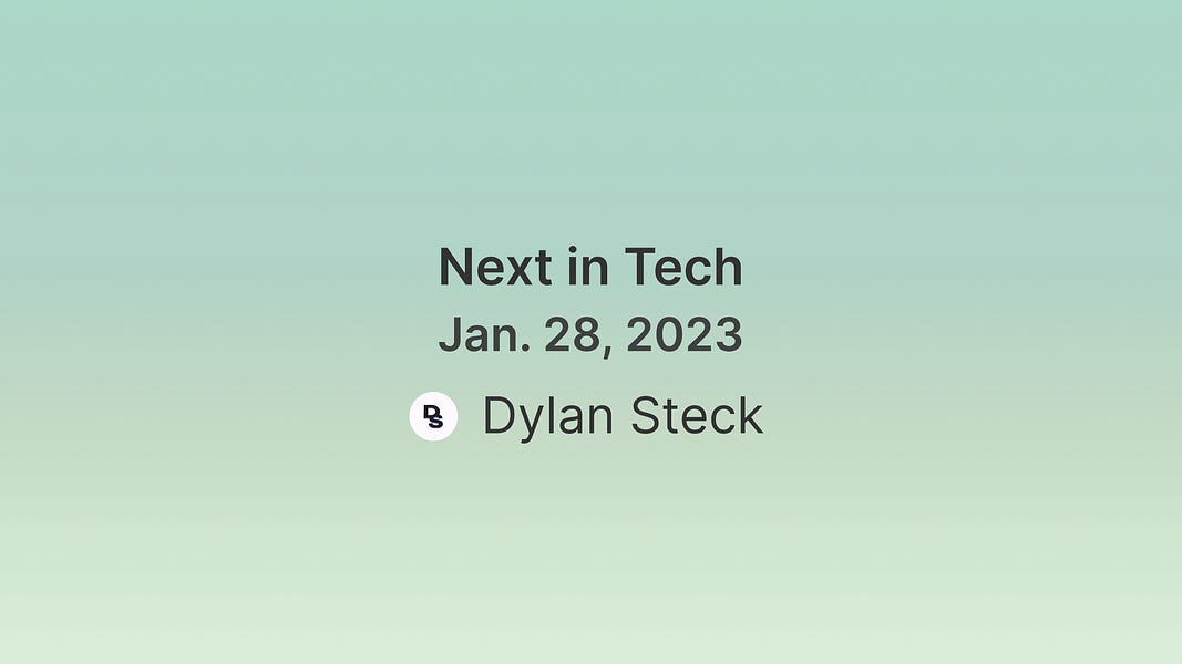 Next in Tech - Jan. 28, 2023