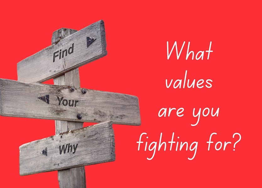 Rule #1 for the Actively Unwoke: Know Your Values