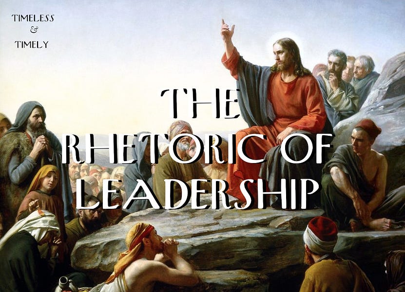 The Rhetoric of Leadership