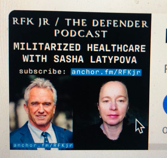 Sasha Latypova Lays Bare The Unprecedented and Bizarre Details Of How The Government and Military Commandeered Production Of Covid Vaccines In Jaw Dropping Interview With Robert F. Kennedy Jr.