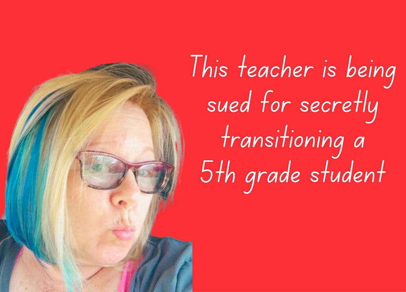 New York Teacher and Elementary School Sued for Secretly Transitioning a 10-year-old Student