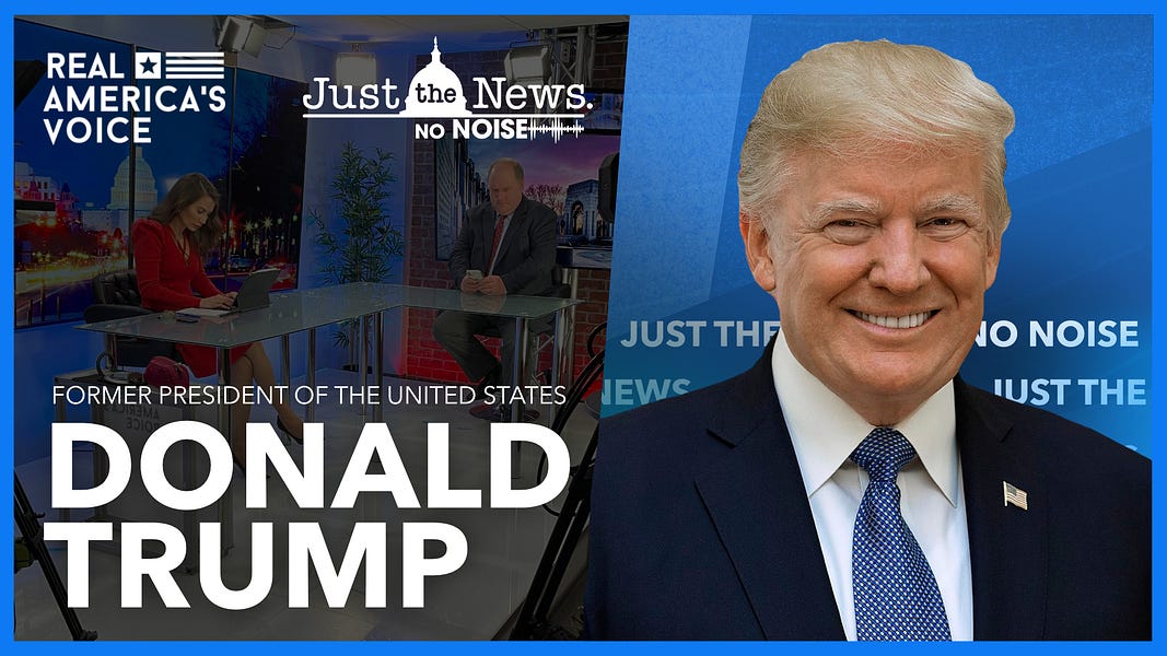 EXCLUSIVE LIVE INTERVIEW WITH PRESIDENT TRUMP FROM NRB TONIGHT AT 6PM EST.