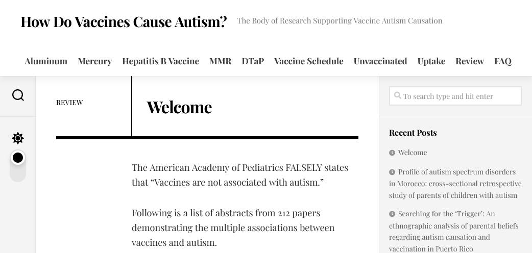 How Do Vaccines Cause Autism?