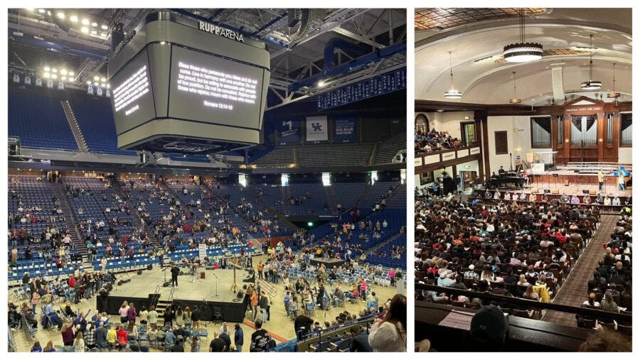 After Asbury Revival Leaves Campus for Non-Existent ‘New Location’, Attendance and Interest Collapses