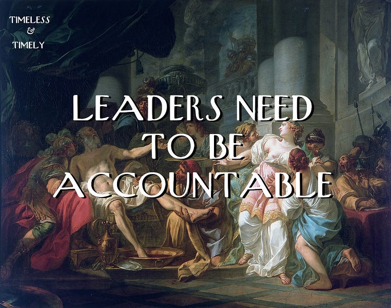 Leaders Need to Be Accountable