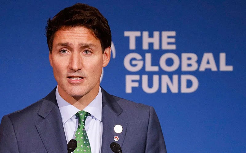 Selling Out Canada A Mighty Task, But Trudeau's Up To It